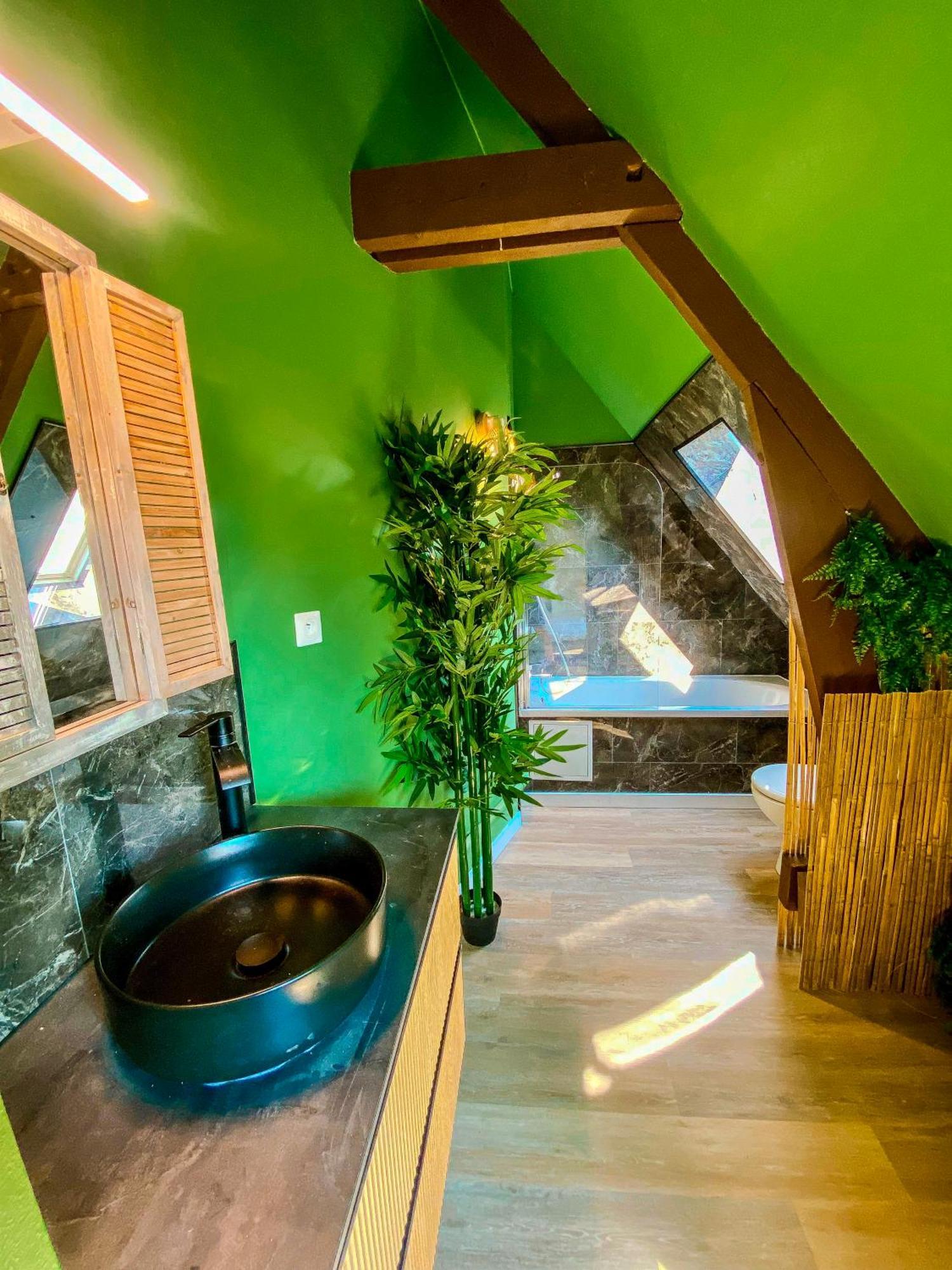 La Kabane , Appartement Proche Centre Et Plage Avec Experience Decoration Jungle Unique Le Portel Εξωτερικό φωτογραφία